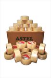 Astel Bant 1 KOLİ (60 Adet) 45Mm.x100Metre Şeffaf