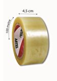 Astel Bant 1 KOLİ (60 Adet) 45Mm.x100Metre Şeffaf