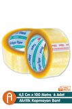 Nuga Koli Bandı Şeffaf 45mm.x100metre (6Adet)