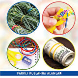 Paket Lastiği Mavi 1000Adet %100 Kauçuk (Okul-Kırtasiye-Paketleme-Ambalaj)