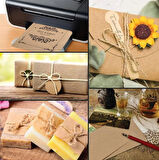 PackMai Kraft Kağıt A4 (100ADET) 1.Kalite, Paketleme-Ambalaj-Okul-Ofis-Proje