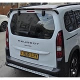 PEUGEOT PARTNER İLE UYUMLU 2009- ABS YARASA PİANO BLAK SPOİLER (SİYAH)