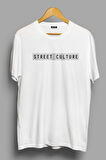 Street Culture - Üniseks Oversize Dijital Baskılı T-shirt