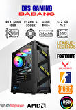 DFS Gaming BADANG RYZEN 5 3500X-A520M-RTX 4060 8GB-16GB RAM-512GB M.2 SSD-OYUNCU BİLGİSAYARI