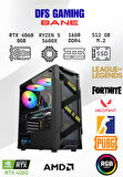 DFS Gaming BANE RYZEN 5 5600X-A520M-RTX 4060 8GB-16GB RAM-512GB M.2 SSD-OYUNCU BİLGİSAYARI