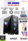 DFS GAMING KALEA RYZEN 5 9600X-B650M-RTX 5060 TI 16GB-32GB DDR5 RAM-1TB M.2 SSD-OYUNCU BİLGİSAYARI