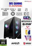 DFS GAMING KARRIE RYZEN 5 9600X-B650M-RTX 5070 TI 16GB-32GB DDR5 RAM-1TB M.2 SSD-OYUNCU BİLGİSAYARI