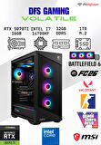 DFS Gaming VOLATILE Intel Core i7 14700KF-B760M-A-RTX5070-32GBDDR5-1TB M.2 SSD-MASASÜSTÜ OYUNCU BİLGİSAYARI
