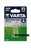 Varta Aaa 800mah Şarjlı Ince Pil