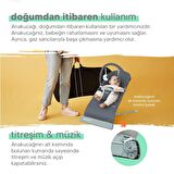 Huggy Wave Bebek Hareket Ettikçe Sallanabilen Kademeli Müzikli Titreşimli Anakucağı
