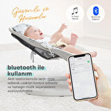 Huggy Rockie Ana Kucağı – Sensörlü, Bluetooth Müzikli, Kumandalı, Mama Tepsili