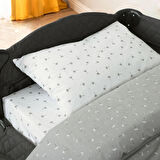 Huggy %100 Pamuk 130X80 Park Yatak Beşik Bebek Nevresim Takımı