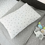 Huggy %100 Pamuk 130X80 Park Yatak Beşik Bebek Nevresim Takımı