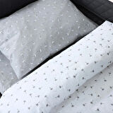Huggy %100 Pamuk 130X80 Park Yatak Beşik Bebek Nevresim Takımı