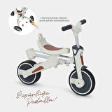 Huggy 6in1 FunTrike 3 Tekerlekli Bebek Bisikleti |Ebeveyn Kontrollü, Katlanabilir ve Denge Modlu