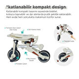 Huggy 6in1 FunTrike 3 Tekerlekli Bebek Bisikleti |Ebeveyn Kontrollü, Katlanabilir ve Denge Modlu
