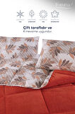 Battal Boy Lüx Wellsoft Yorgan Çift Taraflı Yastık Kılıflı 215x235 cm Yorgan + Yastık Kılıfı Set