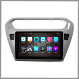 GOVİMAKS CITROEN C-ELYSEE GRI 2012-2023 6 GB RAM 128 GB HAFIZA ANDROID MULTIMEDIA TEYP