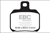 Ebc Fren Balatası Sfa266 2007-2012 Piaggio Beverly 500 Uyumlu Arka Fren Balatası