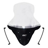 Gp Kompozit Baskılı Elcikli Ön Cam Şeffaf 74 Cm Yamaha Nmax 125 / 155 2015-2020