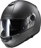 Ls2 Strobe Çene Açılır Kask Mat Tıtanıum X-SMALL