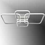 TT500-4-KR TT Aydınlatma Krom Kaplama ( Beyaz Işık ) Plofonyer 4 lü Led Avize