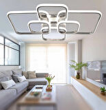 TT500-6-KR TT Aydınlatma Krom Kaplama ( Beyaz Işık ) Plofonyer 6 lı Led Avize