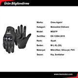 Ones Agaın Kışlık Eldiven Siyah Mg07p X-LARGE