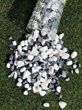 Karışık Renkli Çakıl Taşı 1-2 cm 50 kg Vazo Dibi Taşı Akvaryum Taş