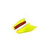 Motospartan Kask Süsü Kanat Neon Sarı