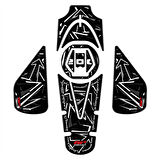 Gp Kompozit Tank Pad Set Gri Bajaj Pulsar Ns 200 2011-2024