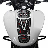 Gp Kompozit Tank Pad Set Kırmızı Bajaj Pulsar Ns 200 2011-2024