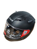 Motospartan Kask Boynuzu Siyah 4cm