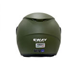 Sway Sw733 Yarım Yazlık Kask Mat Yeşil LARGE