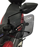 Gp Kompozit El Rüzgar Koruma Plastiği Şeffaf Yamaha Nmax 125 / 155 2015-2022