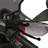 Gp Kompozit El Rüzgar Koruma Plastiği Şeffaf Yamaha Nmax 125 / 155 2015-2022