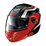 Grex G9.2 Steadfast N.com Çene Açılır Kask Siyah-kırmızı 2X-LARGE