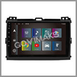 GOVİMAKS TOYOTA LAND CRUISER  2004-2009  2 GB RAM 32 GB HAFIZA ANDROID MULTIMEDIA TEYP