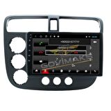 HONDA CİVİC VTEC 2  2001-2006  4 GB RAM 64 GB HAFIZA ANDROID MULTIMEDIA TEYP
