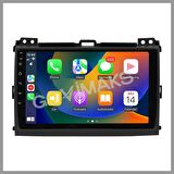 TOYOTA LAND CRUISER  2004-2009  4 GB RAM 64 GB HAFIZA ANDROID MULTIMEDIA TEYP