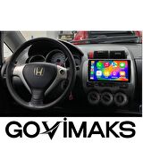 HONDA JAZZ CİTY 2002-2008  ANALOG 8 GB RAM 128 GB HAFIZA ANDROID MULTIMEDIA TEYP
