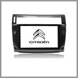 CITROEN C4 2005-2010 SİYAH 8 GB RAM 128 GB HAFIZA ANDROID MULTIMEDIA TEYP