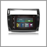 CITROEN C4 2005-2010 SİYAH 6 GB RAM 128 GB HAFIZA ANDROID MULTIMEDIA TEYP