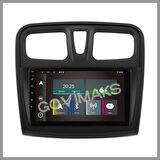 DACIA SANDERO LOGAN 2015-2018 8 GB RAM 128 GB HAFIZA ANDROID MULTIMEDIA TEYP