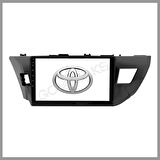 TOYOTA COROLLA 2013-2017 6 GB RAM 128 GB HAFIZA ANDROID MULTIMEDIA TEYP