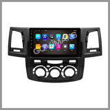 GOVİMAKS TOYOTA HILUX 2006-2015 MANUEL UYUMLU 4 GB RAM 64 GB HAFIZA ANDROID MULTIMEDIA TEYP