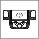 TOYOTA HILUX 2006-2015 MANUEL 6 GB RAM 128 GB HAFIZA ANDROID MULTIMEDIA TEYP