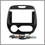 RENAULT CAPTUR M-A/C 2013-2019 9 İNC ANDROID MULTİMEDYA ÇERÇEVESİ - SOKET - CANBUS 