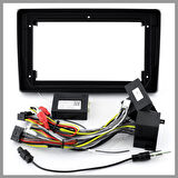 AUDI A4 2002-2008  9 İNC ANDROID MULTİMEDYA ÇERÇEVESİ - SOKET - CANBUS 