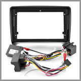 AUDİ TT 2007-2013 9 İNC ANDROID MULTİMEDYA ÇERÇEVESİ - SOKET - CANBUS 